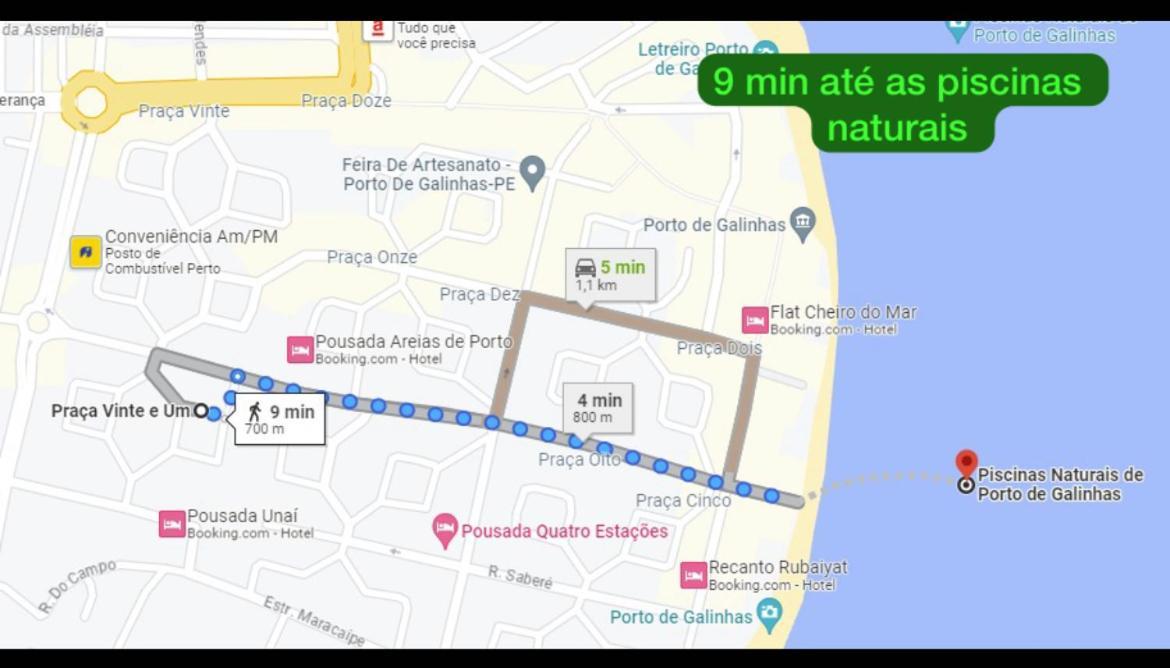 Apartamento Em Pôrto das Galinhas エクステリア 写真
